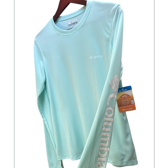 Columbia Mens Omni Shade 50 UPF Sun protection/rashguard size S / gender neutral - Picture 6 of 14